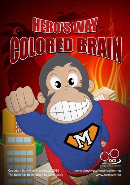 Hero's Way: Colored Brain, book cover